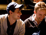 Benj Pasek, left, and Justin Paul