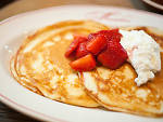 Ricotta pancakes at Maialino