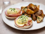 Eggs benedict at ABC Kitchen