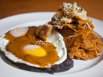 Huevos rancheros at the Good Fork