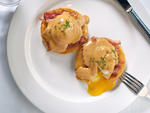 Johnnycake benedict at North End Grill