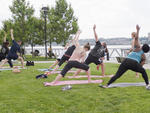Yoga on the Hudson