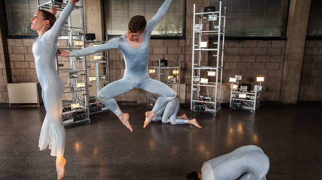 Trisha Brown Dance Company rehearses Astral Converted