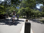 Biking in Central Park