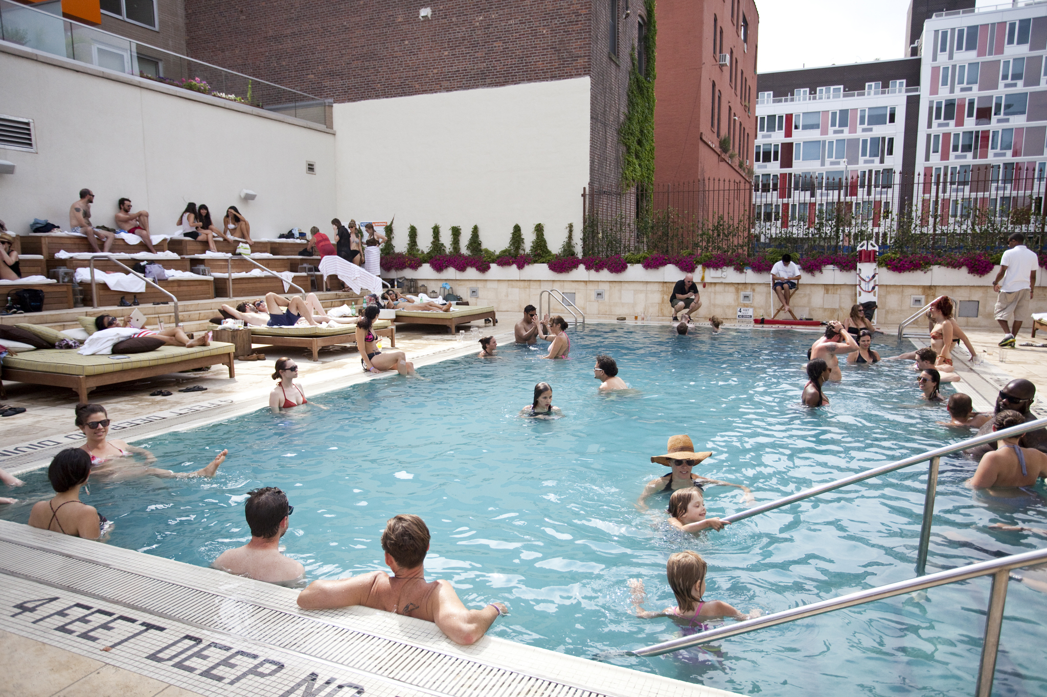 Rooftop pools at NYC hotels open to the public in NYC
