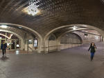 The Whispering Gallery is one of Grand Central Terminal’s most popular attractions. Found on the dining concourse near the Oyster Bar & Restaurant, it got its name because two people facing the wall in opposite corners can hear each other whisper.