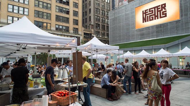 Hester Nights at the Eventi Hotel plaza