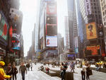 Rendering of Times Square rennovation