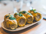 grilled corn at kin shop