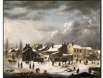 Winter Scene in Brooklyn