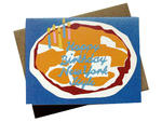 La Familia Green NYC Pizza birthday card, $4, at Exit 9, 57 Ave A between 3rd and 4th Sts (212-228-0145)