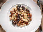 Bean salad at Salumeria Rosi Parmacotta