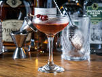 Remember the Maine cocktail at the Library at the Public Theater