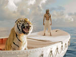 LOP-1 - Pi Patel (Suraj Sharma) and a fierce Bengal tiger named Richard Parker must rely on each other to survive an epic journey.