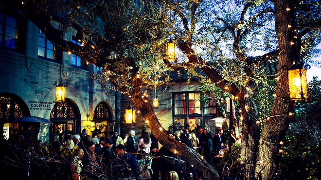 Geffen Playhouse courtyard