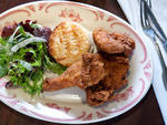 Fried chicken at Bobwhite Lunch and Supper Counter