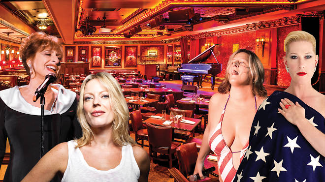 Patti LuPone, Sherie Rene Scott, Bridget Everett and Justin Vivian Bond, from left