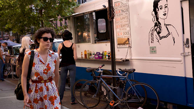 Bedford Avenue, a.k.a. hipster central, maybe, sort of