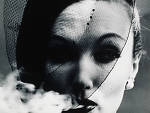 William Klein, 'Evelyn + Gauloise', Paris (pour 'Vogue'),1958