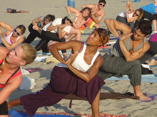Beach Yoga with Brad