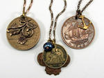 AdornmentsNYC vintage coins necklaces, $29–$36 each 
