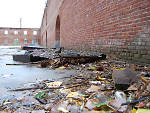 The Tobacco Warehouse in DUMBO, after Sandy