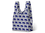 Baggu elephant-print tote, $7
