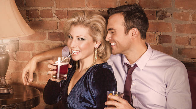 Ari Graynor and Cheyenne Jackson of the Performers in Middle Branch