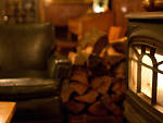 New York bars with fireplaces: Le Barricou
