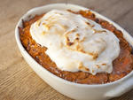 Sweet potatoes with homemade fluff at Huckleberry