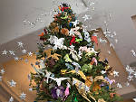Origami Holiday Tree at the American Museum of Natural History 2012