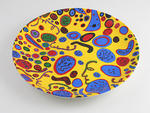 Holiday gift guide: Yayoi Kusama plate from MOCA and Whitney