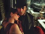 Anne Hathaway and Hugh Jackman in Les Miserables