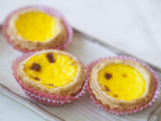 Egg custard at Elite Restaurant