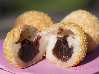 Sesame ball at Won Kok Restaurant
