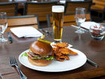 The Raymond burger at The Raymond