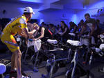 Spinning class at Pablo Fitness