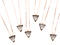 Triangle pendants