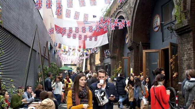 MALTBY STREET MARKET in Bermondsey, London