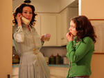 Molly Parker, left, and Olivia Harris in The Playroom