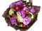 Orchid and rose bouquet