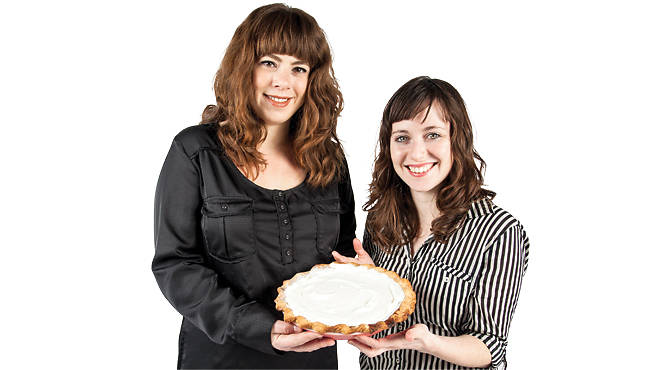 From left: Allison Kave and Keavy Blueher