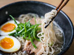101 things to do in the spring in New York City 2013: Shio Ramen with hanjuku tamago topping at Ivan Ramen