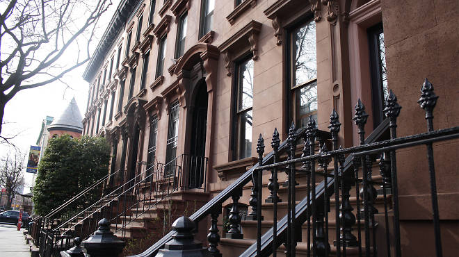 See these fancy brownstones? Yeah, it's probably too expensive to live in one.