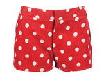 Shelly LeSun Dot-chess polka-dot shorts, $89, at New York Look