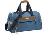 Adidas NEO denim weekender bag, $50, at adidas.com
