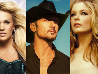 Carrie Underwood, Tim McGraw, Leann Rimes
