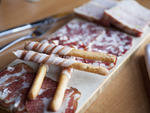 Affettati misti (assorted salumi plate) at Chi Spacca