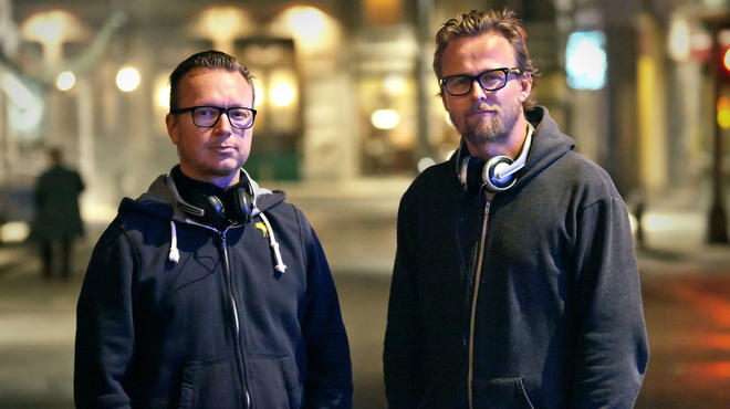 Espen Sandberg, left, and Joachim Ronning, the directors of Kon-Tiki