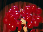Moira Finucane as the Queen of Hearts